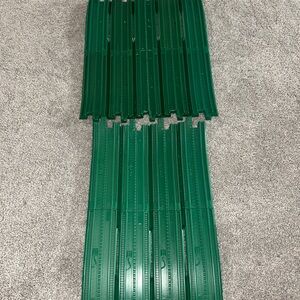 Fisher Price Geotrax Train Long Hill Tracks Green Elevation Ramp Pairs Lot of 9
